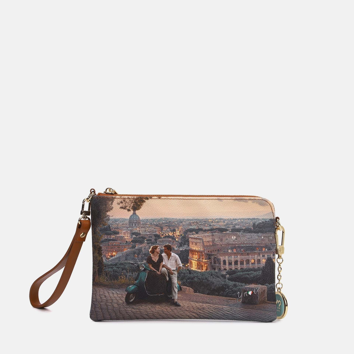 Y-not clutch borsa da unisex taupe