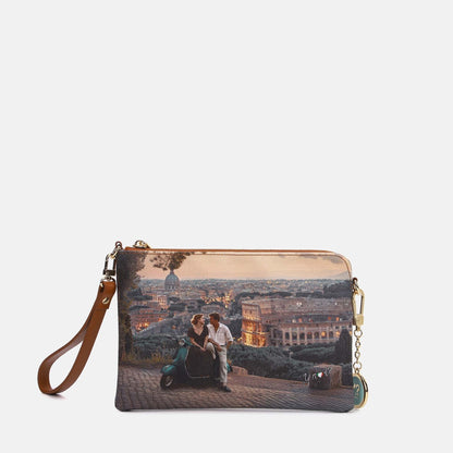 Y-not clutch borsa da unisex taupe