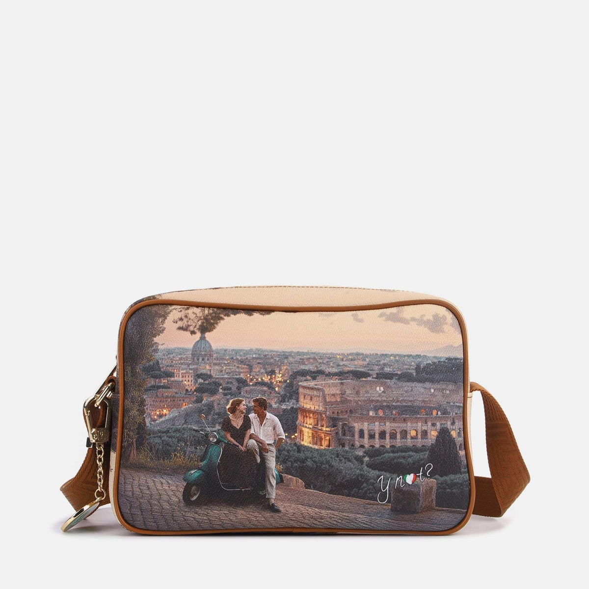 Y-not camera bag med borsa da unisex taupe