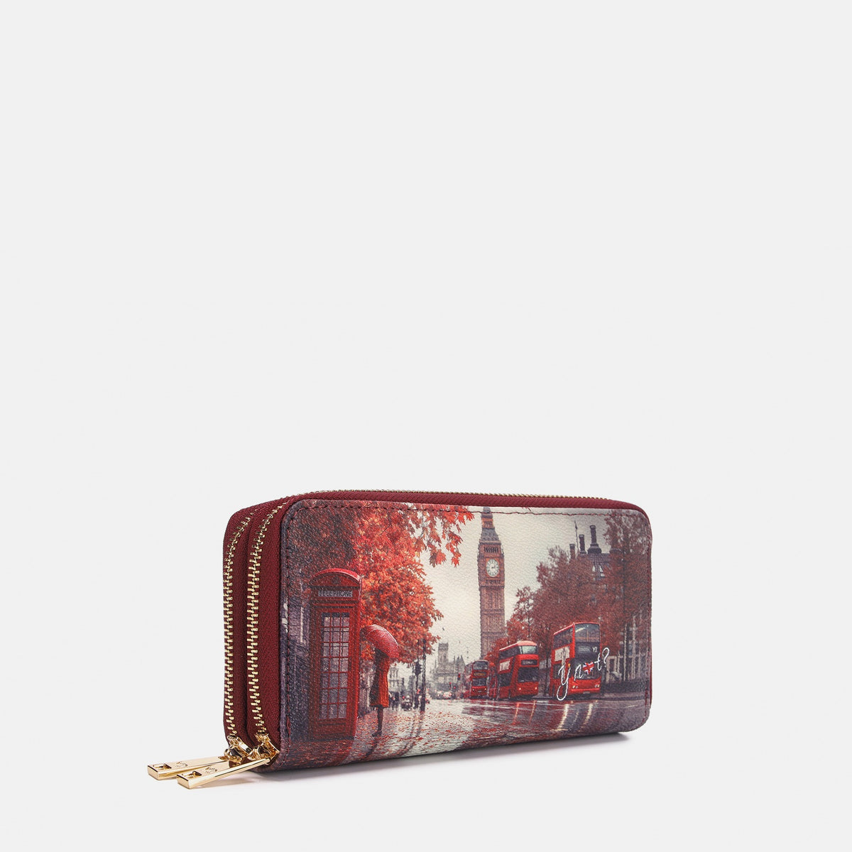Y-not wallet portafogli da donna bordeaux