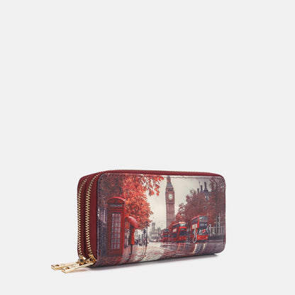 Y-not wallet portafogli da donna bordeaux