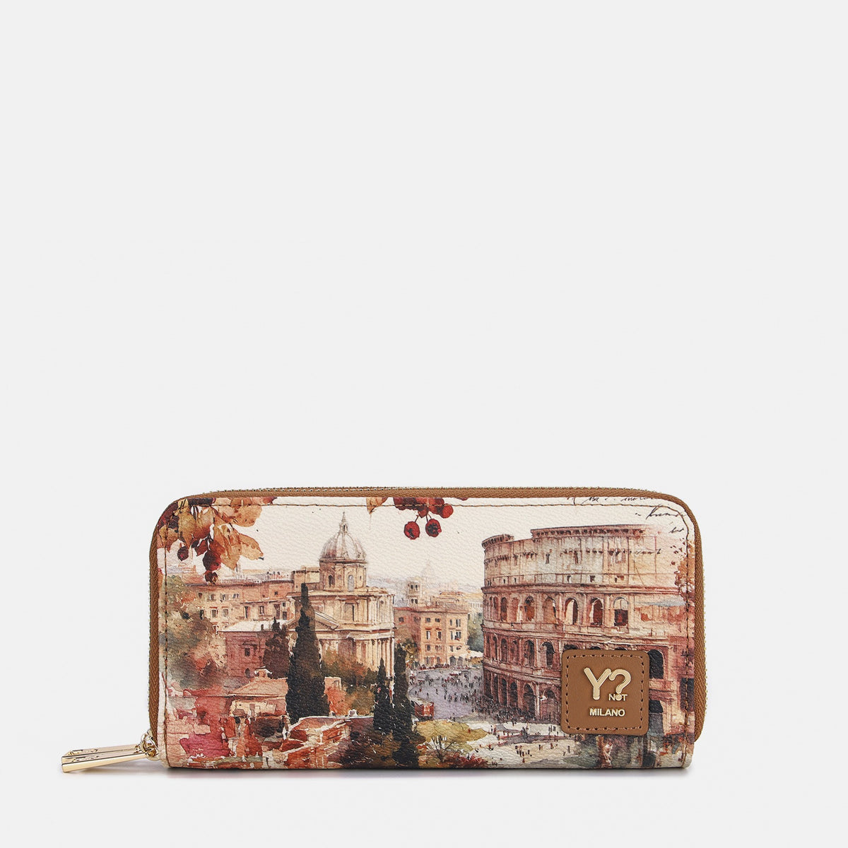 Y-not wallet portafogli da donna taupe