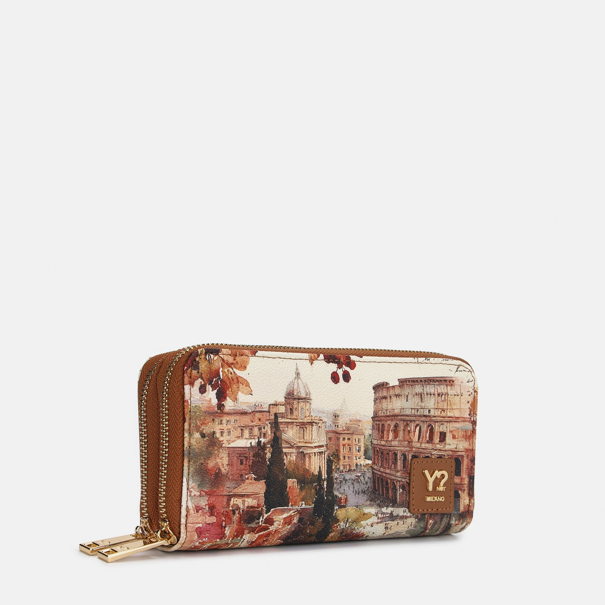 Y-not wallet portafogli da donna taupe