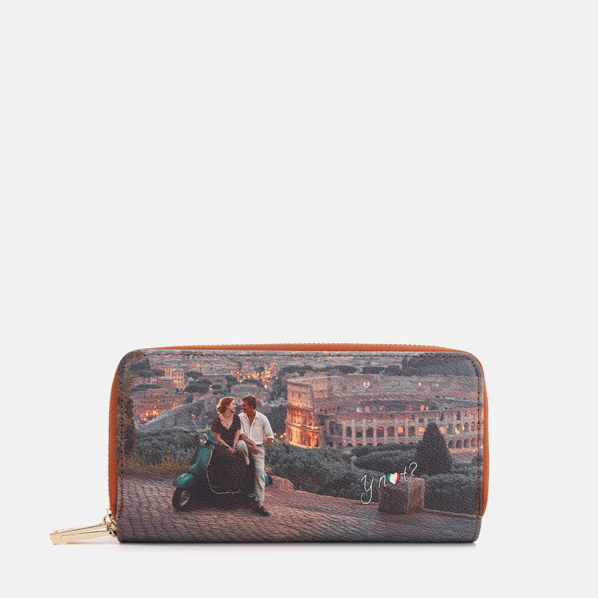 Y-not wallet portafogli da donna taupe