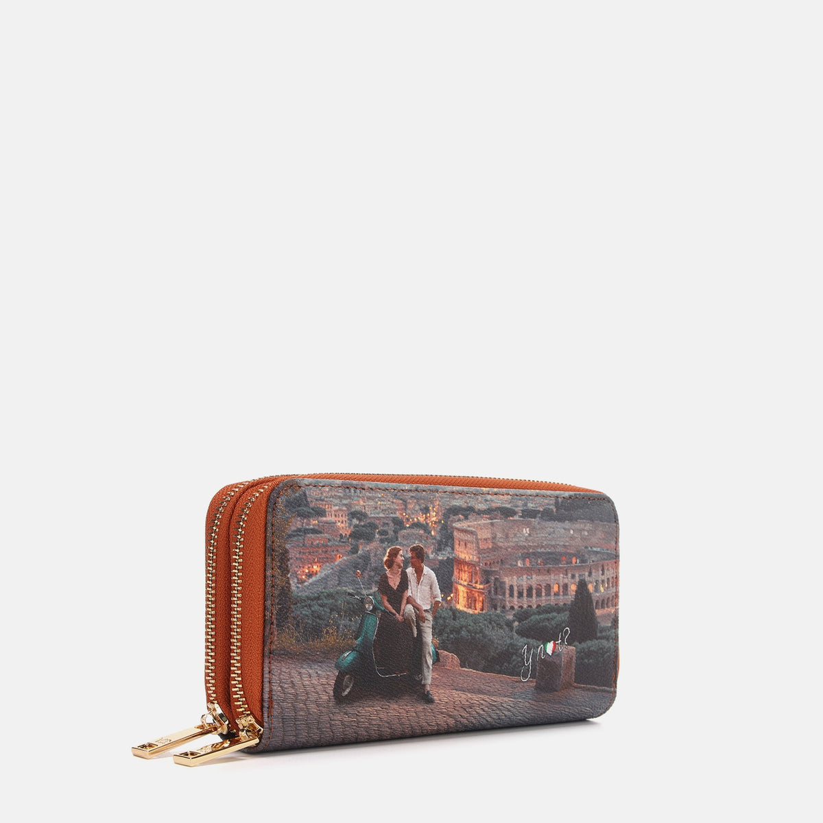Y-not wallet portafogli da donna taupe