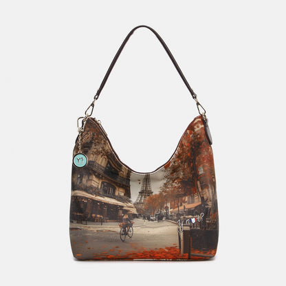 Y-not hobo bag borsa da unisex marrone