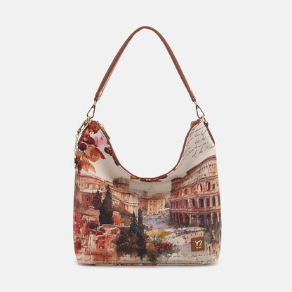 Y-not hobo bag borsa da unisex taupe
