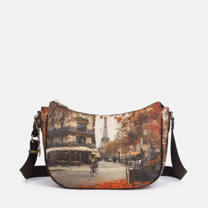 Y-not hobo bag borsa da unisex marrone