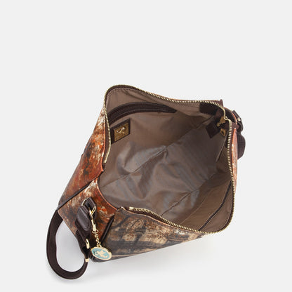 Y-not hobo bag borsa da unisex marrone