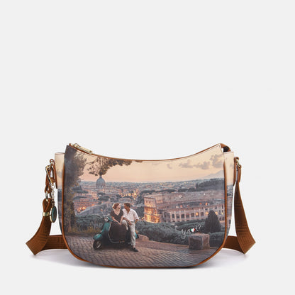 Y-not hobo bag borsa da unisex taupe
