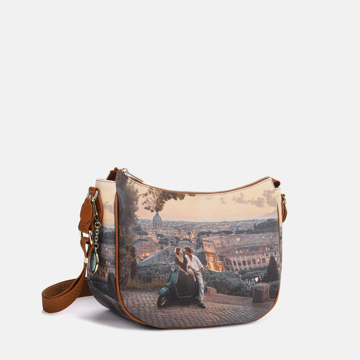 Y-not hobo bag borsa da unisex taupe