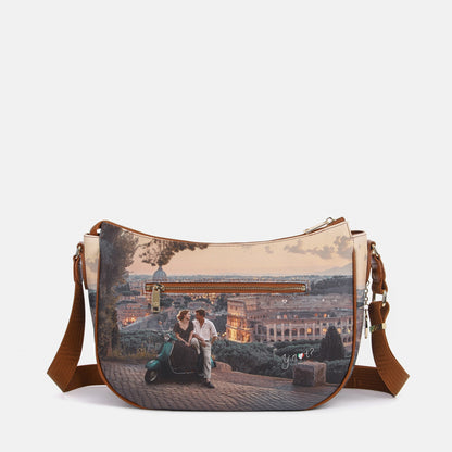 Y-not hobo bag borsa da unisex taupe