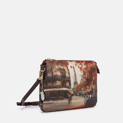 Y-not shoulder bag 2 borsa da unisex marrone