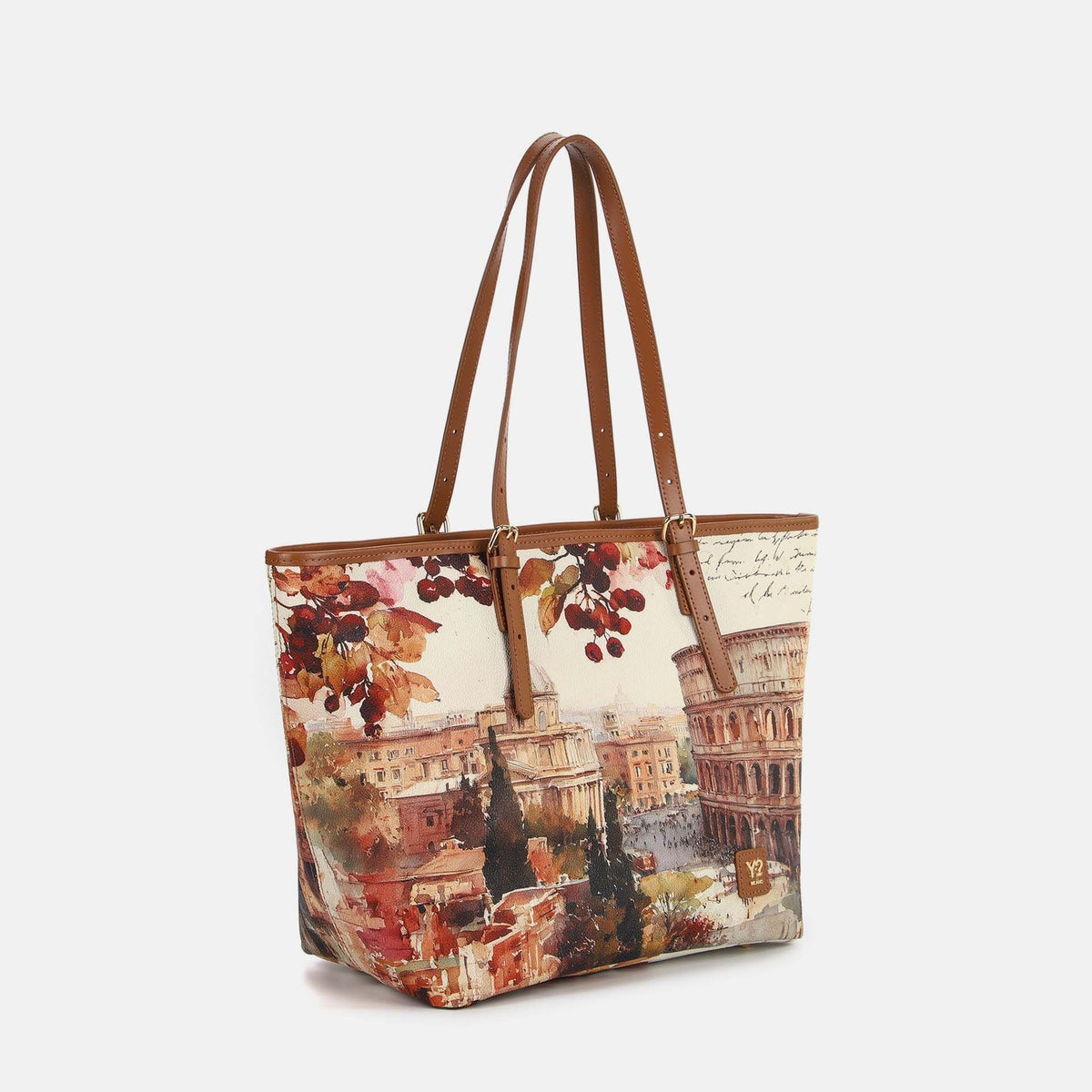 Y-not shopping borsa da unisex taupe