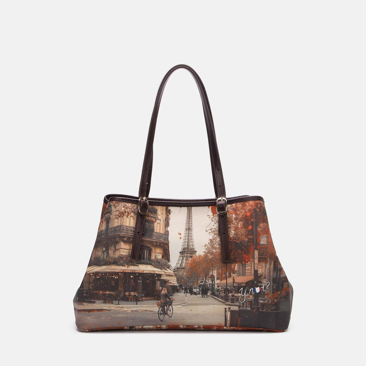 Y-not tote bag big borsa da unisex marrone