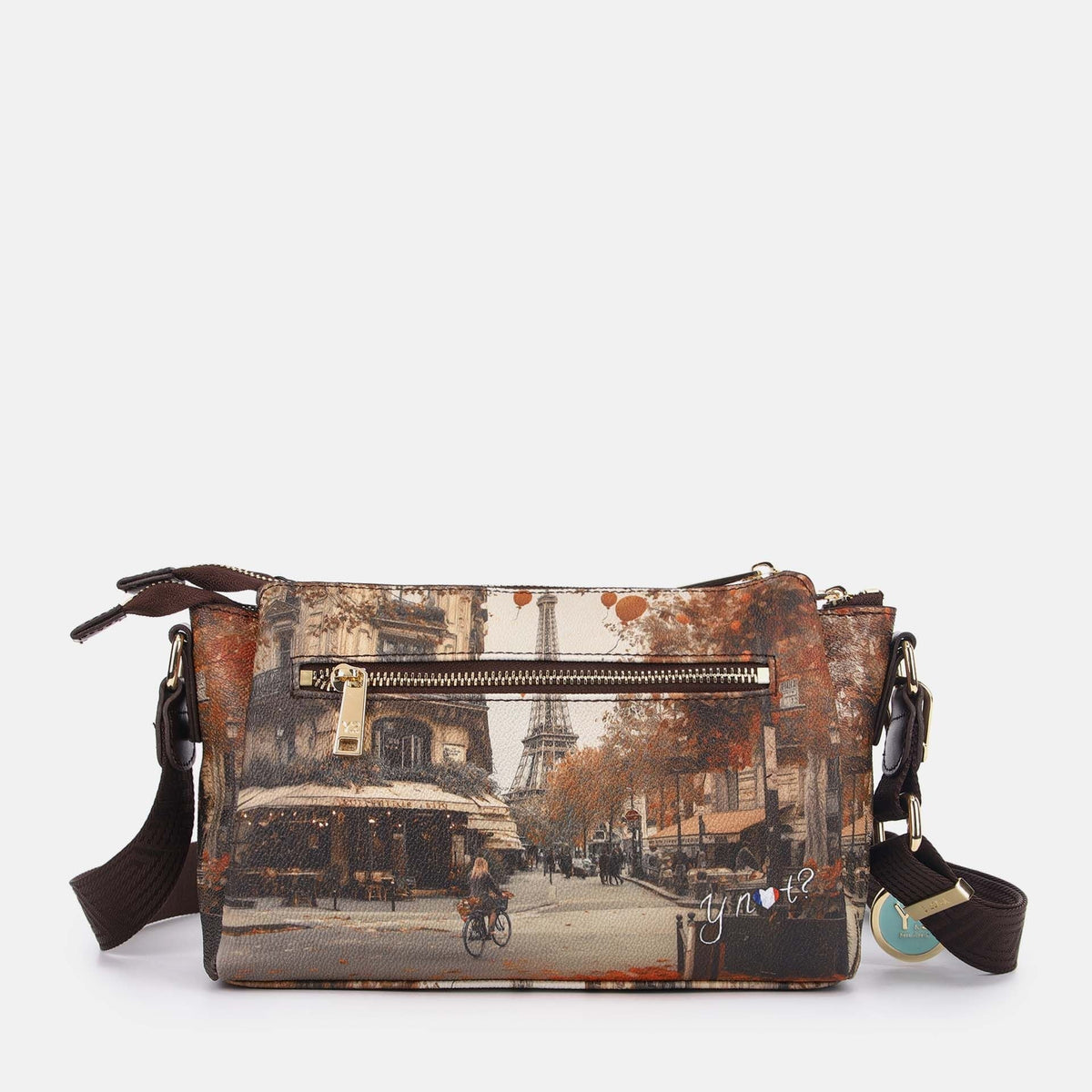 Y-not shoulder bag 3 borsa da unisex marrone