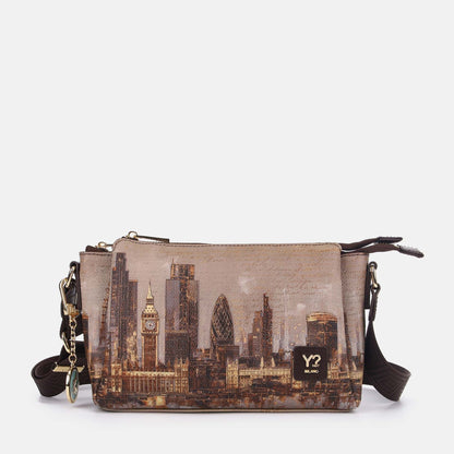 Y-not shoulder bag 3 borsa da unisex marrone