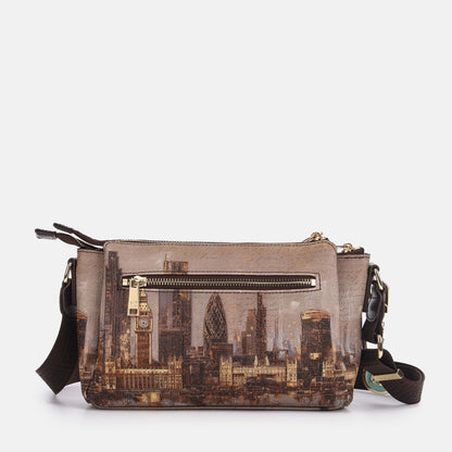 Y-not shoulder bag 3 borsa da unisex marrone