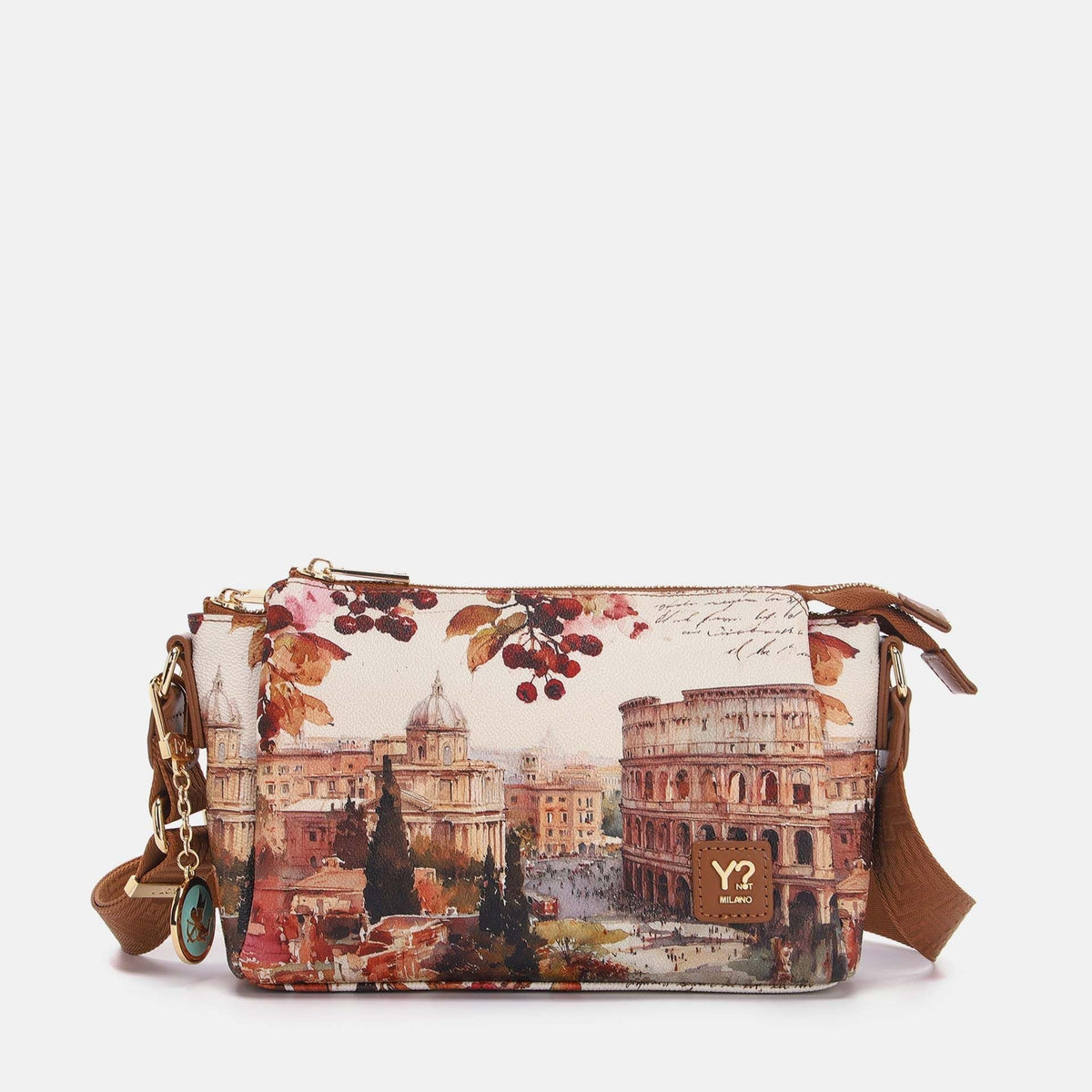 Y-not shoulder bag 3 borsa da unisex taupe