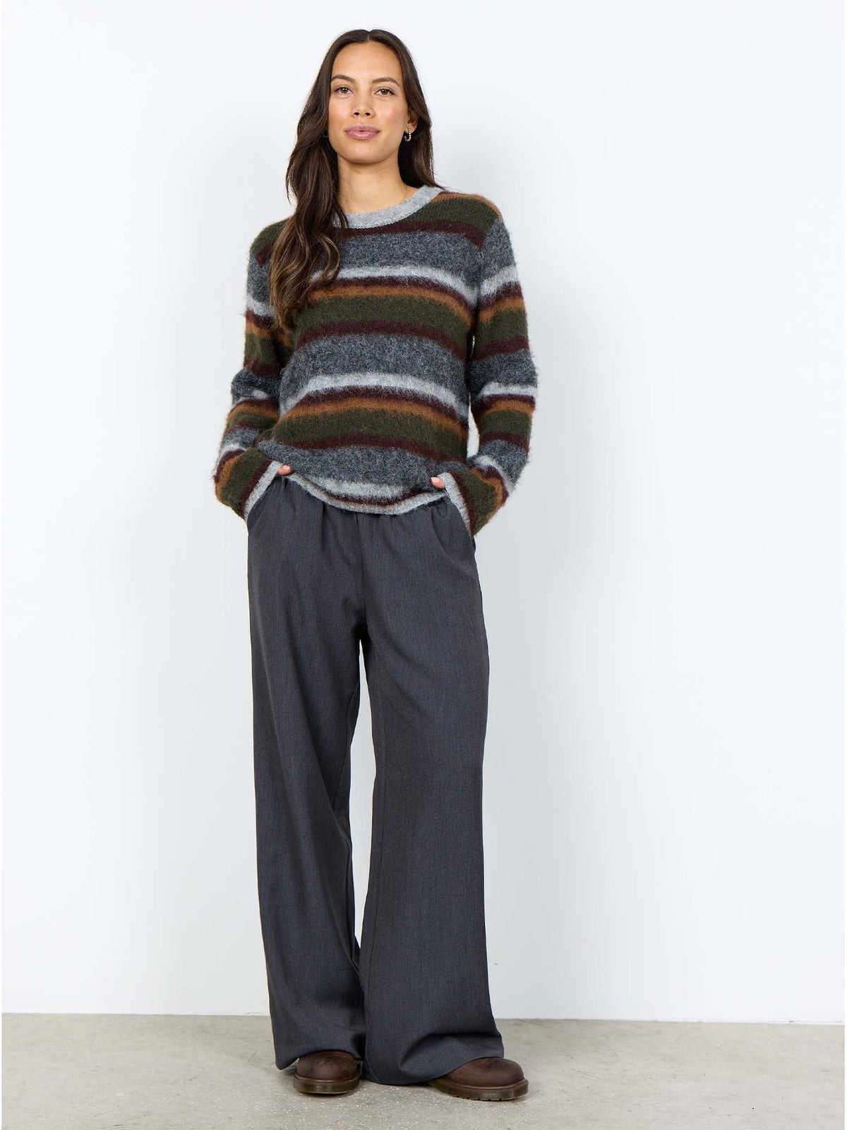 Soyaconcept hadil maglia da donna grigio