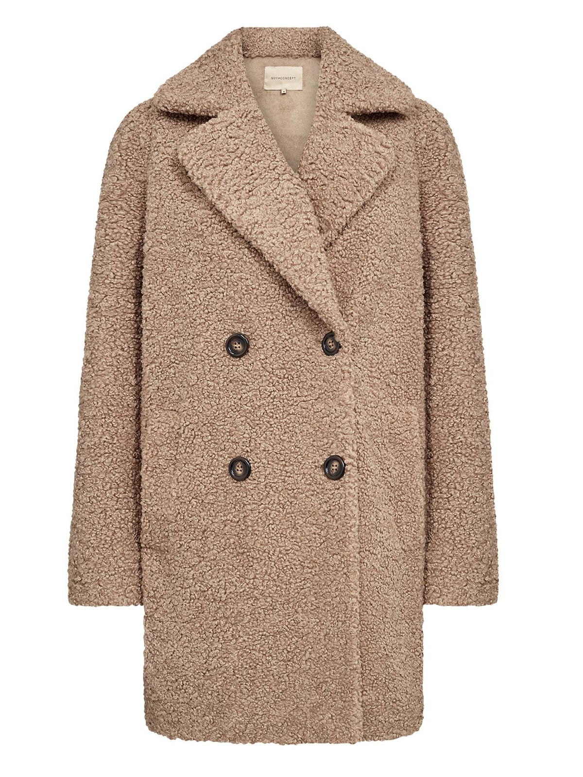 Soyaconcept mukite 1 cappotto da donna beige