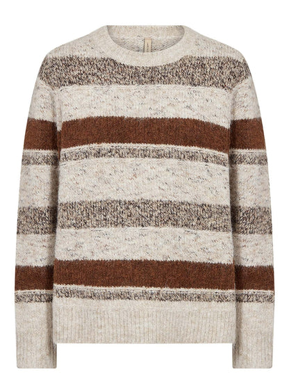Soyaconcept halina maglia da donna beige