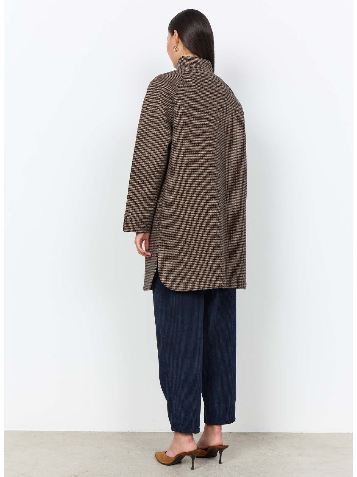 Soyaconcept hasti cappotto da donna marrone