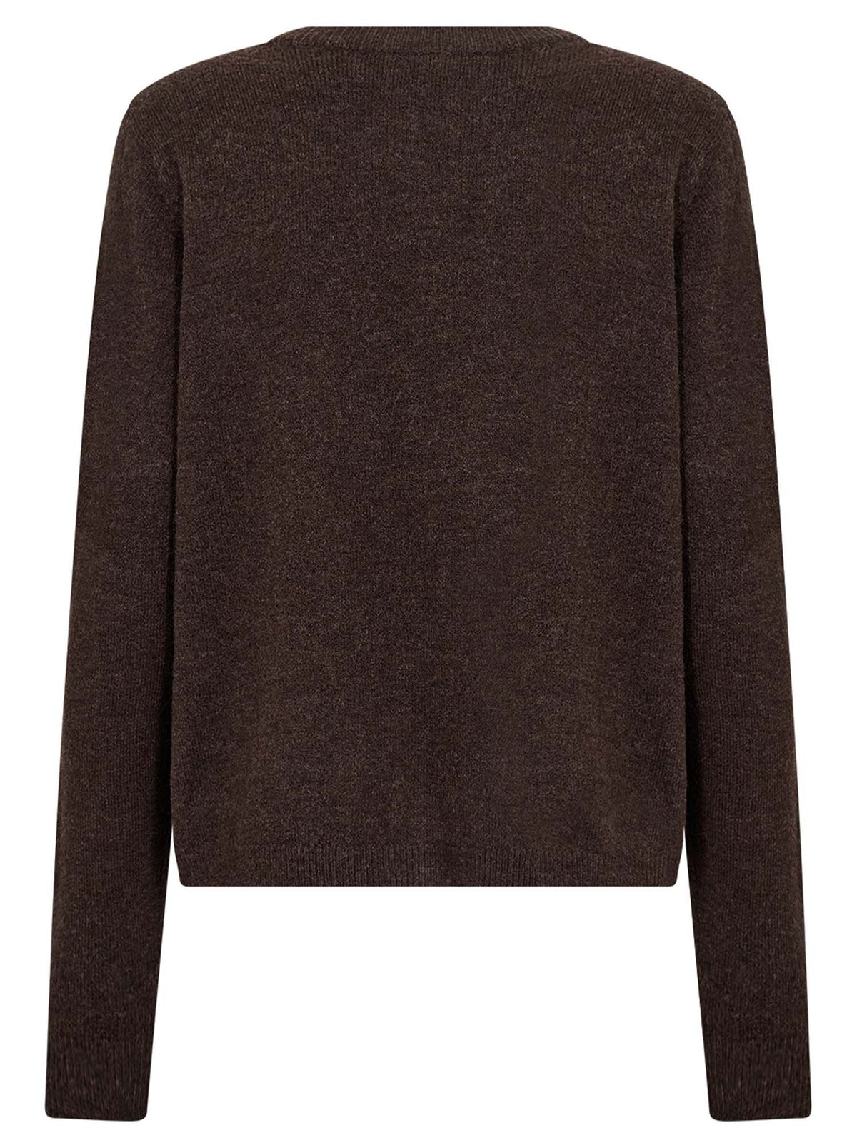 Soyaconcept orlean maglia da donna cioccolato