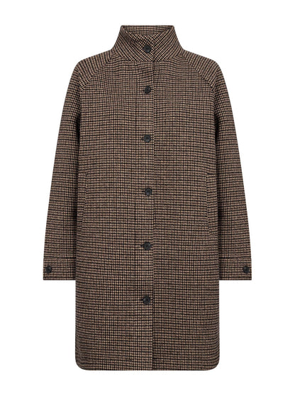 Soyaconcept hasti cappotto da donna marrone