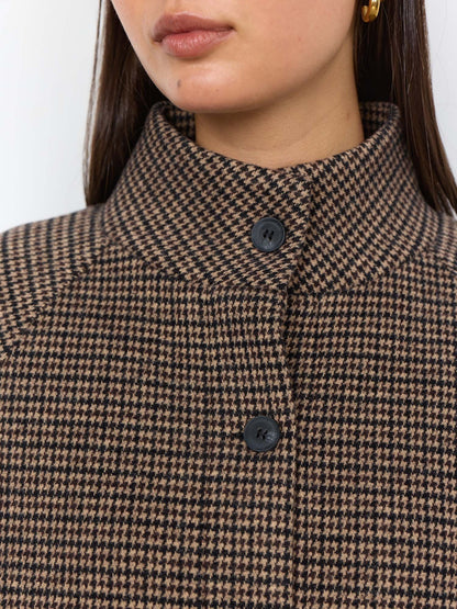 Soyaconcept hasti cappotto da donna marrone