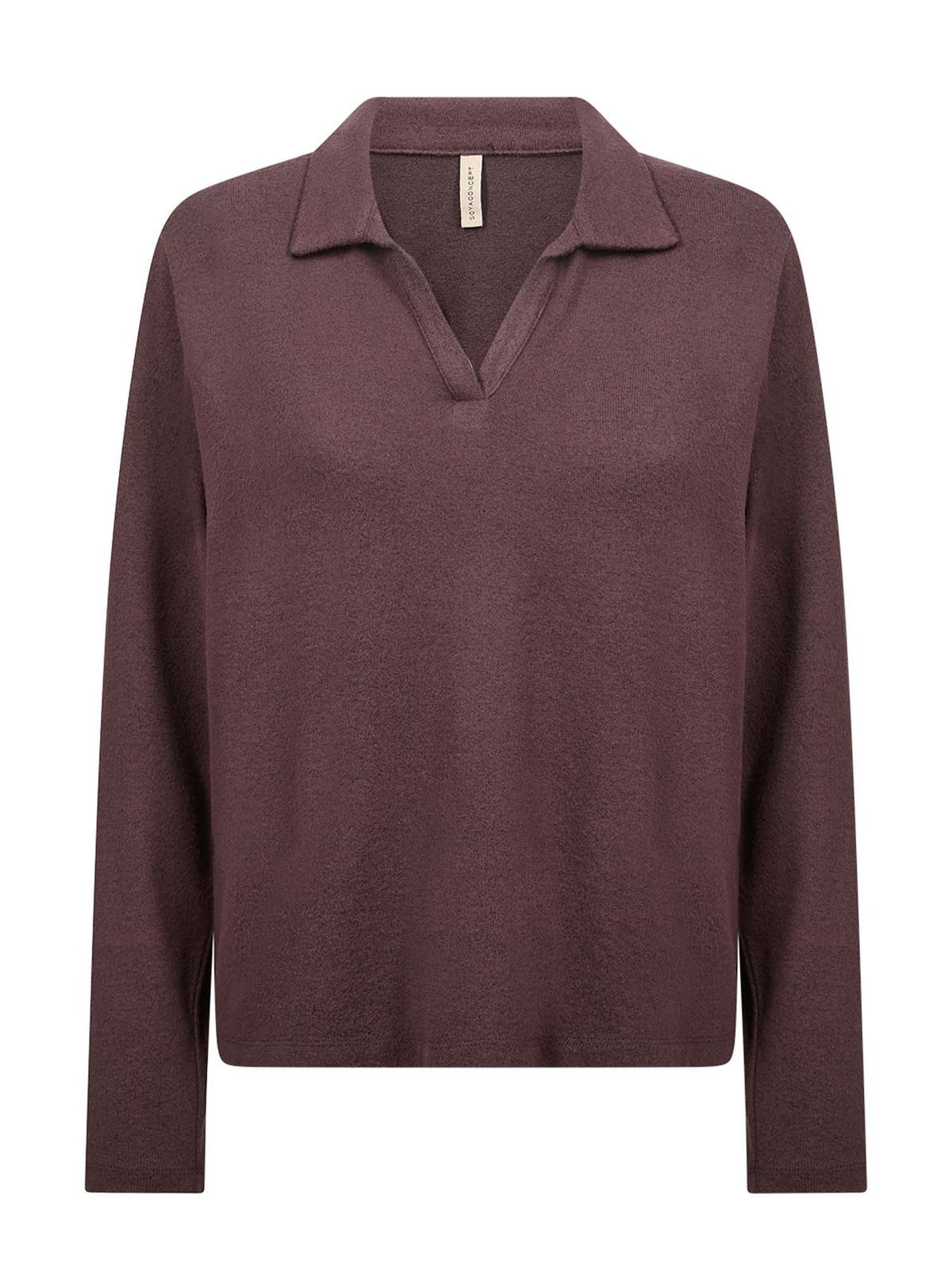 Soyaconcept biara maglia da donna cioccolato