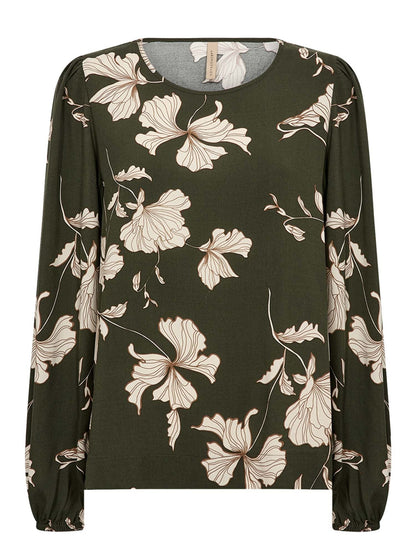 Soyaconcept hamida t-shirt da donna verde