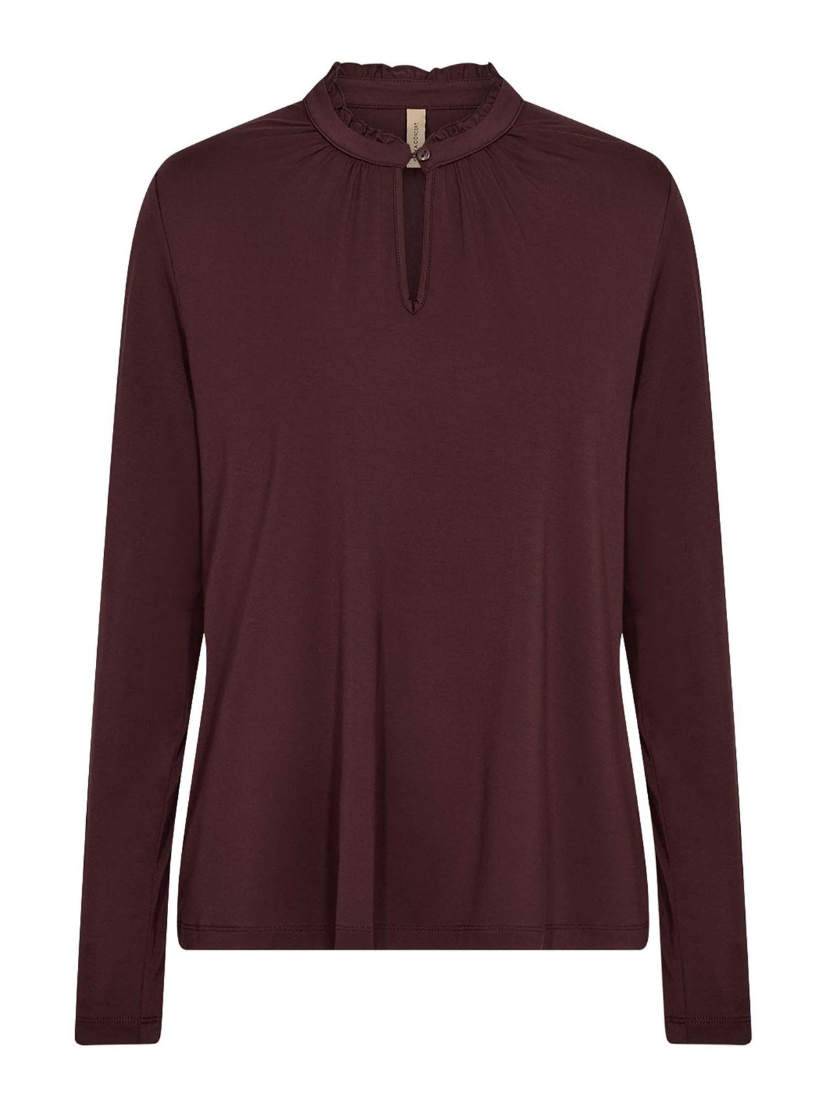 Soyaconcept marica t-shirt da donna cioccolato