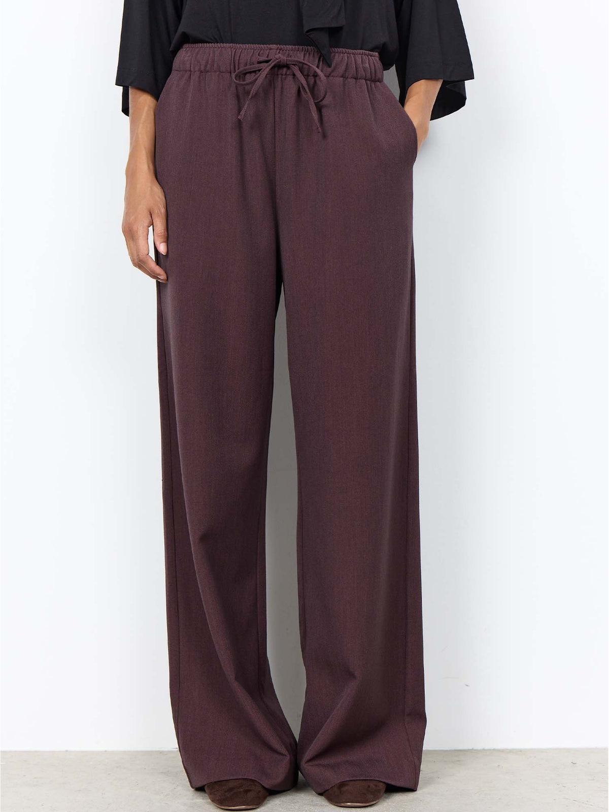 Soyaconcept ann pantalone da donna cioccolato