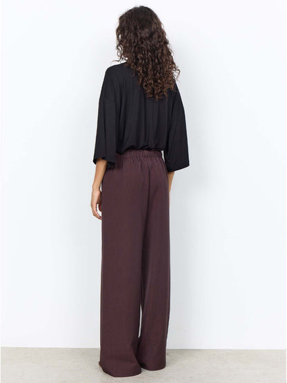 Soyaconcept ann pantalone da donna cioccolato