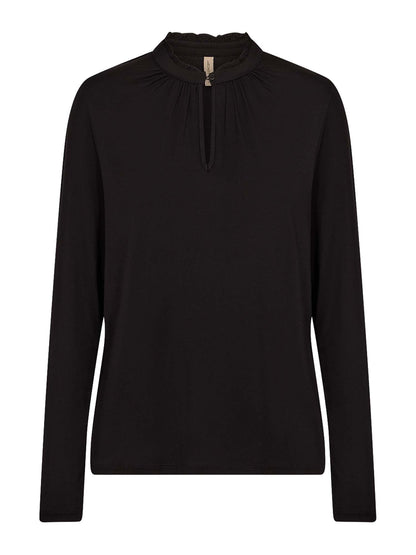 Soyaconcept marica t-shirt da donna nero