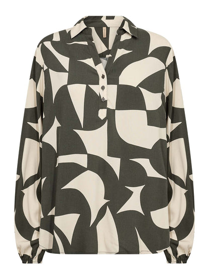 Soyaconcept hanni camicia da donna verde