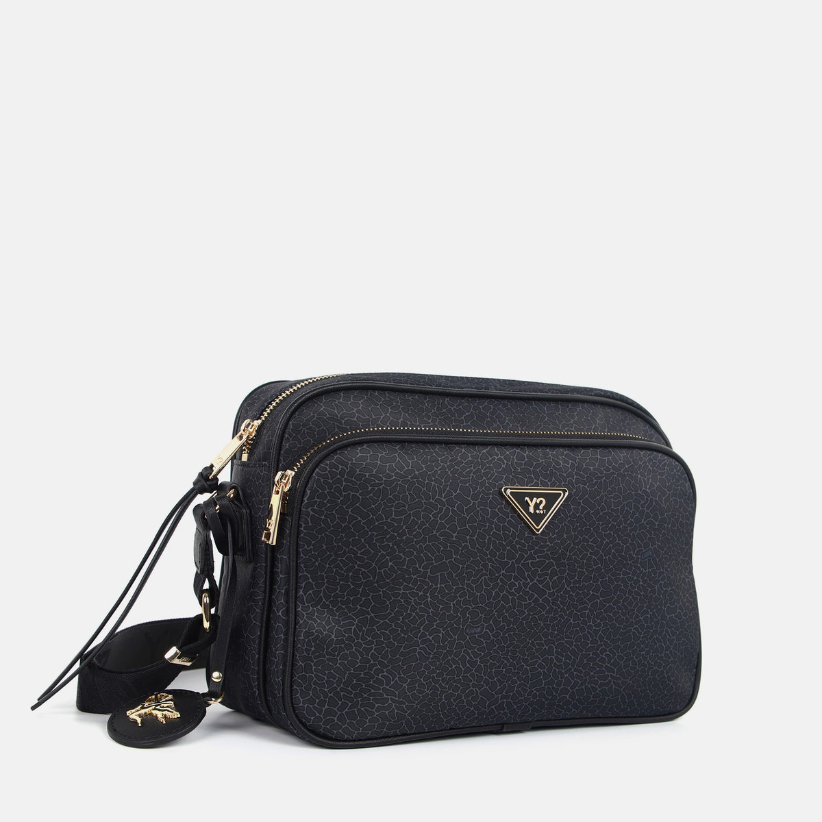 Y-not camera bag borsa da donna nero