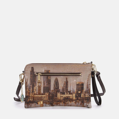 Y-not clutch borsa da donna golde