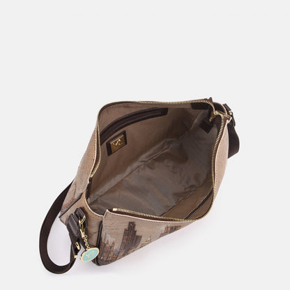 Y-not hobo bag borsa da donna golde
