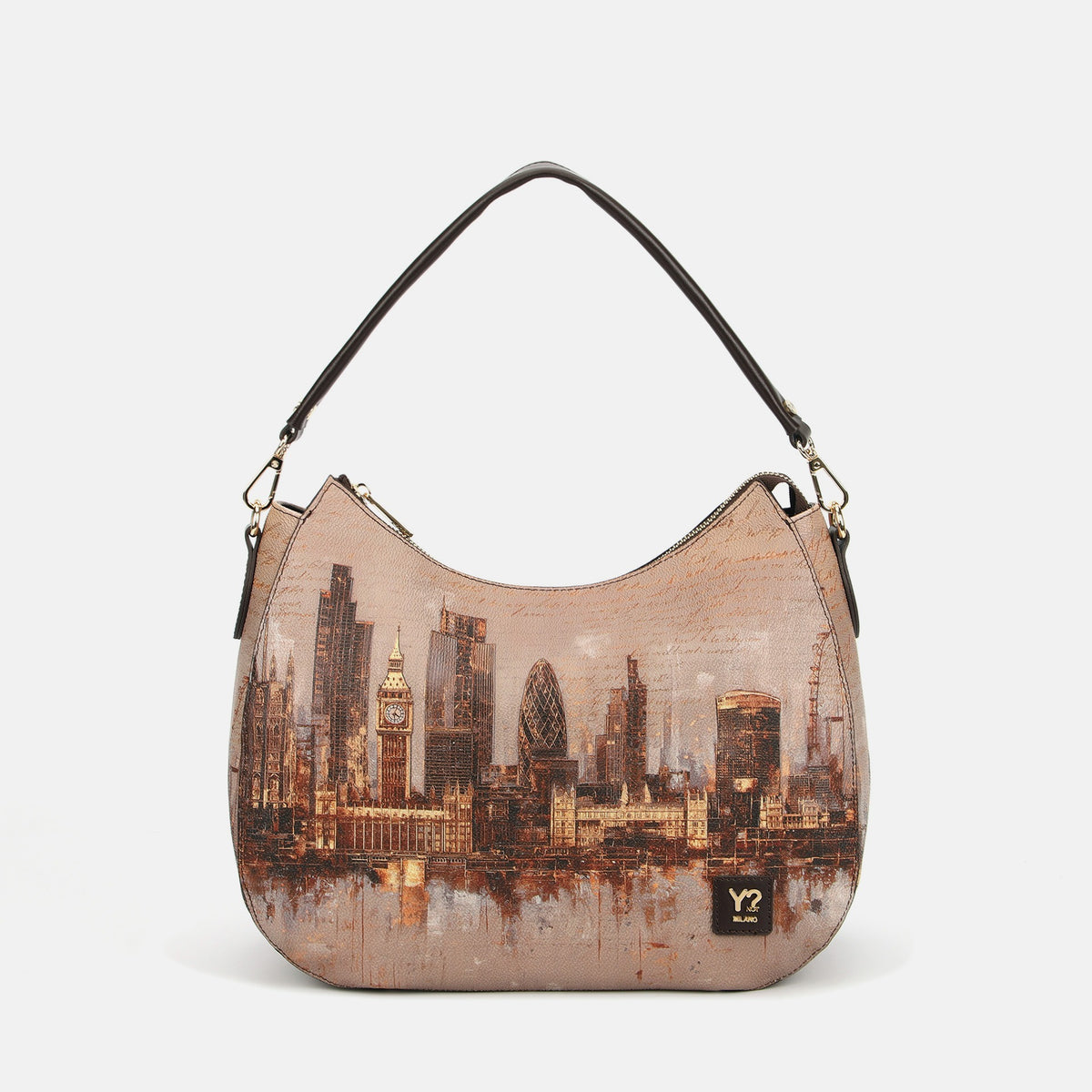 Y-not hobo bag borsa da donna golde