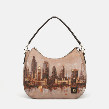 Y-not hobo bag borsa da donna golde