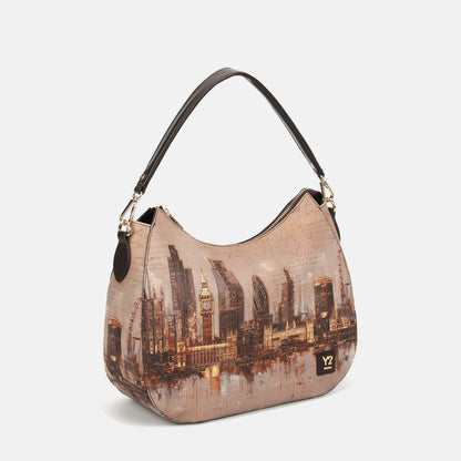 Y-not hobo bag borsa da donna golde