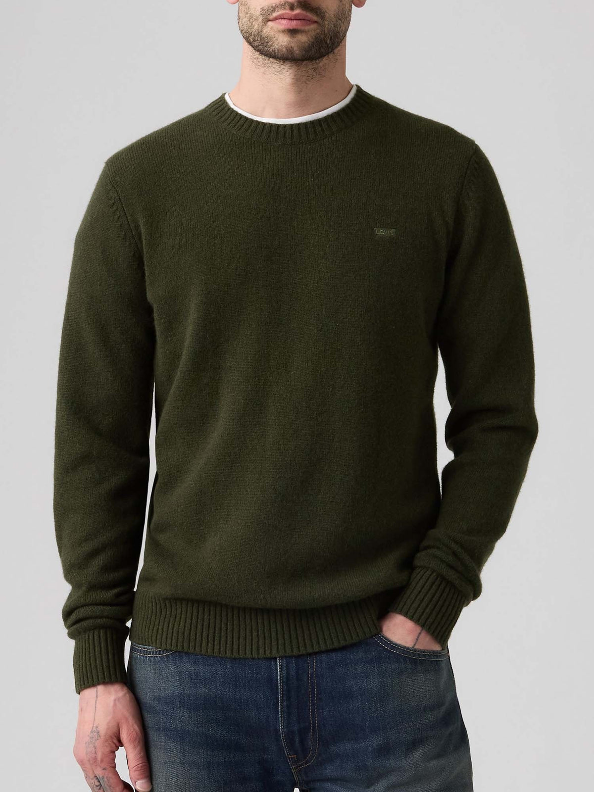 Levi's original swea maglia da uomo verde