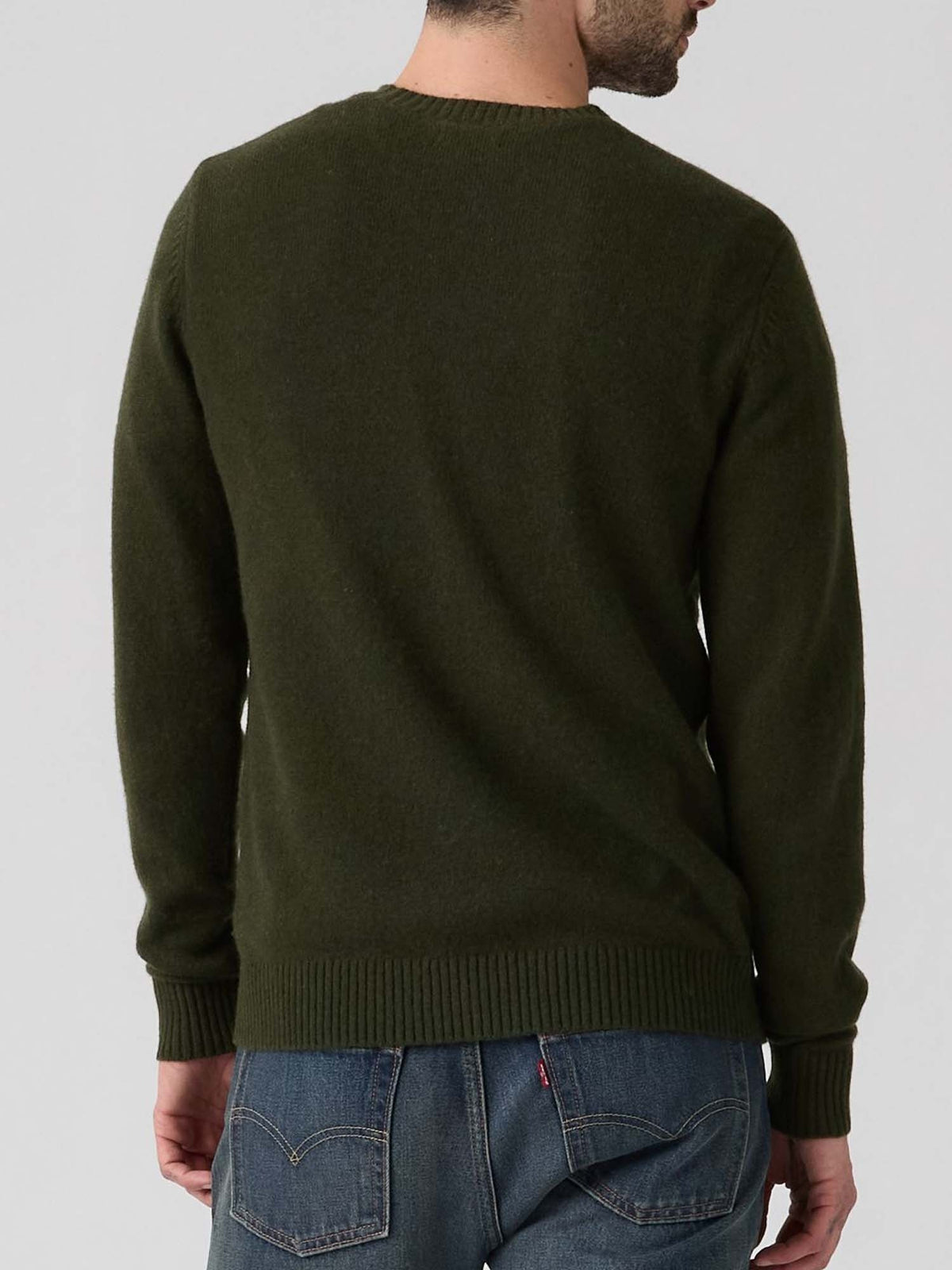 Levi's original swea maglia da uomo verde