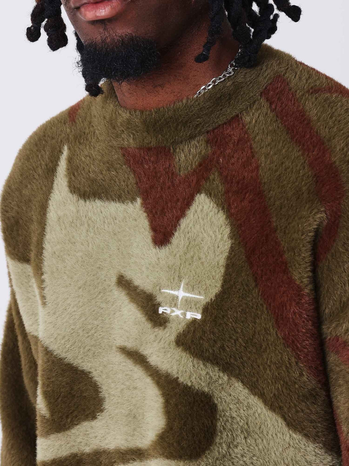 Projectxparis hunt maglia da uomo verde