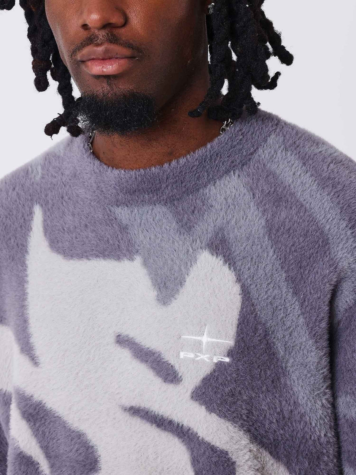 Projectxparis hunt maglia da uomo grigio