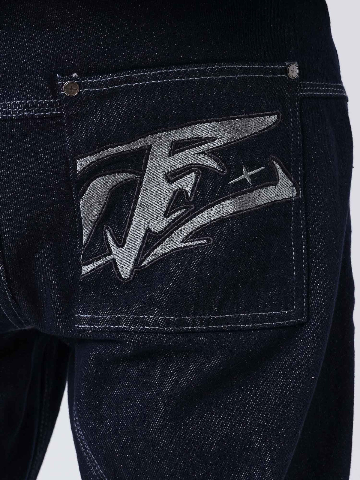 Projectxparis grafit jeans da uomo jeans scuro