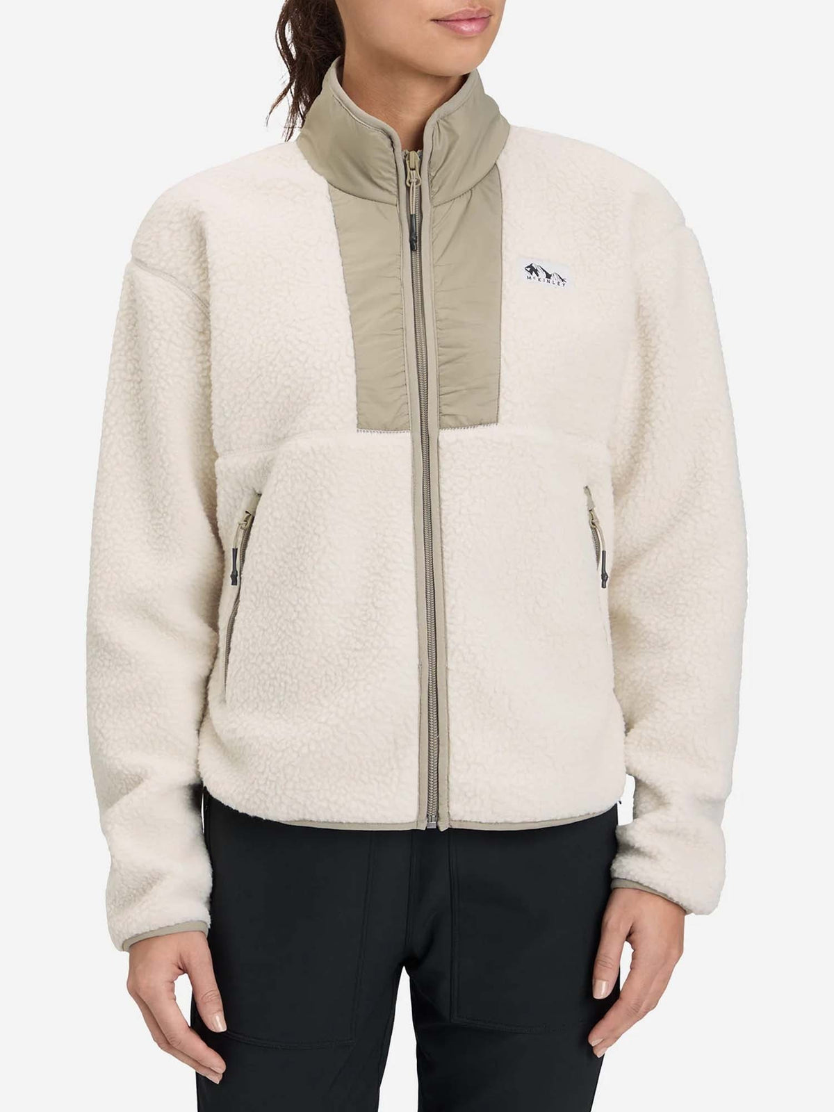 Mckinley fleur fz w pile da donna panna