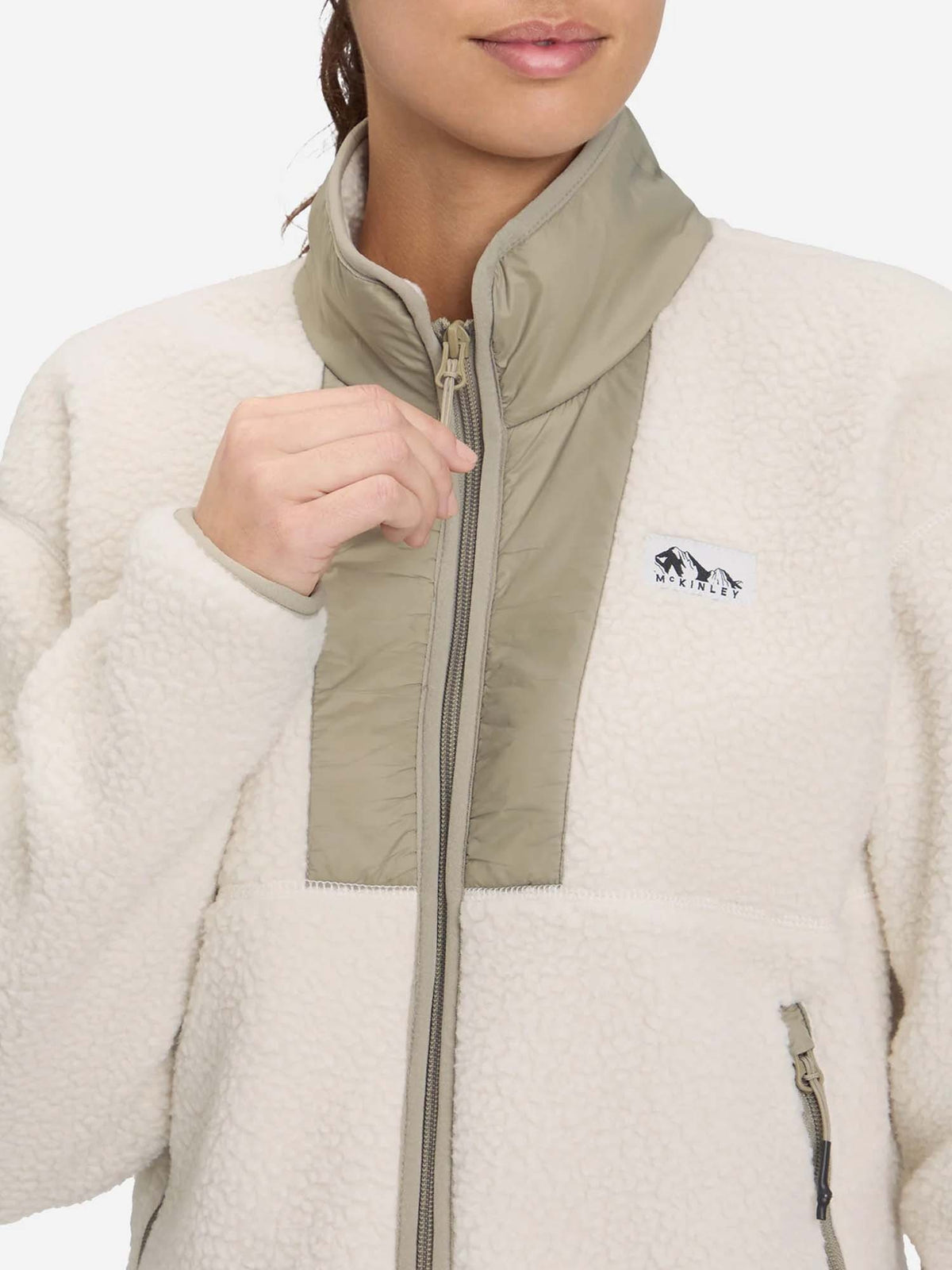 Mckinley fleur fz w pile da donna panna